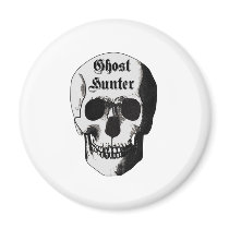 Ghost Hunter Skull magnets by scooterfun Ghost Hunter Skull magnets