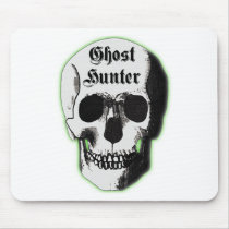 Ghost Hunter Skull mousepads by scooterfun Ghost Hunter Skull mousepads