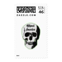 Ghost Hunter Skull postage