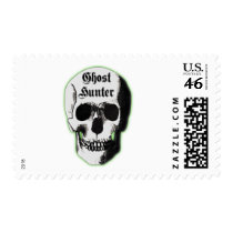 Ghost Hunter Skull postage