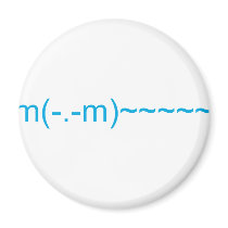 Ghost in Light Blue Magnets