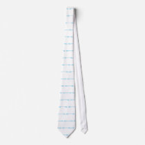 Ghost in Light Blue Custom Tie