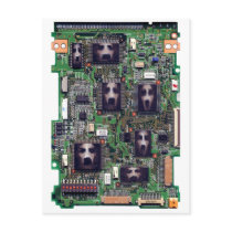 Ghost in the Circuit Post Card