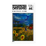 Ghost in the Sky  ( Halloween Stamp )