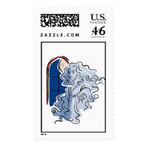 Ghost Lady postage