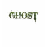 GHOST Logo Womens Dark Destroyed