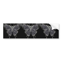 Ghost Moth Bumper Sticker bumper stickers by Jaenne Ghost Moth Bumper Sticker bumper stickers