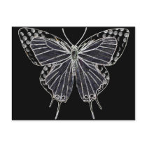 Ghost Moth Postcard by Jaenne Ghost Moth Postcard