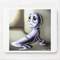 ghost mouse pad
