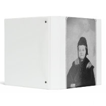 Ghost of Abraham Lincoln with Mary Lincoln 1869 Vinyl Binders