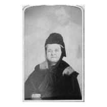 Ghost of Abraham Lincoln with Mary Lincoln 1869 Photograph
