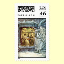 Ghost of Christmas Past stamps
