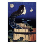 Ghost of Okiku - Hokusai Cards