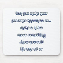 Ghost Pesence mousepads by scooterfun Ghost Pesence mousepads