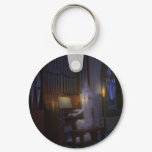 Ghost Playing Organ Keychain