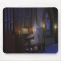 Ghost Playing Organ Mousepad by rclord Ghost Playing Organ Mousepad