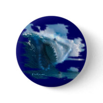 Ghost Shark in Wave buttons by FishTsdotcom Ghost Shark in Wave buttons