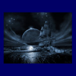 Ghost ship series: Full moon rising posters