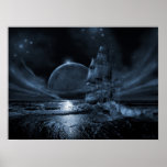 Ghost ship series: Full moon rising Posters