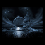 Ghost ship series: Full moon rising Posters