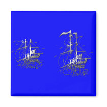 Ghost Ships magnets