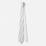 Ghost Smiley Face Custom Tie