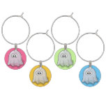 Ghost - Spooky Haunted Wine Charm
