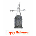 Ghost Tombstone RIP Kids Halloween T-Shirt