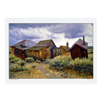 Ghost Town of Bodie California Print