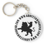 Ghost Town Sound B&W Keychain