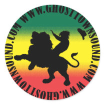 Ghost Town Sound Sticker