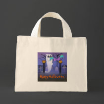 Ghost with Mask Bag