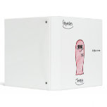 ghosties: jenny vinyl binder