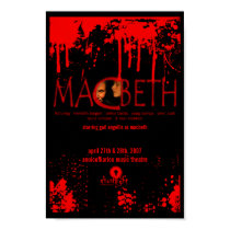 Ghostlight Macbeth Poster posters