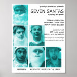 Ghostlight Seven Santas Poster posters