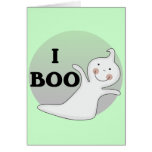 Ghostly Boo Tshirts and Gifts Card