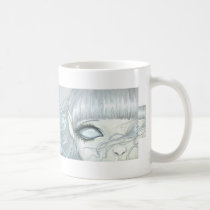 Ghostly Dragonfly Fairy mugs