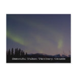 Ghostly Glow; Yukon Territory Souvenir Post Cards