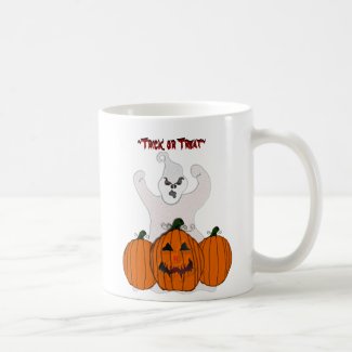 Ghostly Halloween Mug mug