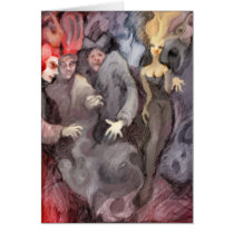 **Ghostly party** cards