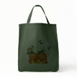 Ghostly Pumpkin Patch Halloween Tote Bag