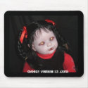 Ghostly Visions 13 halloween horror doll mousepads by ghostlyvisions Ghostly Visions 13 halloween horror doll mousepads