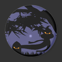 Ghosts and Tombstone Magnet