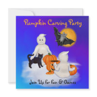 Ghosts &amp; Friends Pumpkin Carving Party