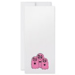 Ghosts in pink custom rack cards