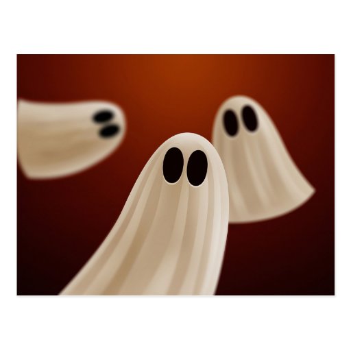 Ghosts Postcard