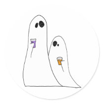 Ghosts stickers