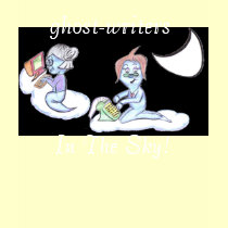 ghostwriters in the sky, t-shirts by Eddy_G ghostwriters in the sky, t-shirts