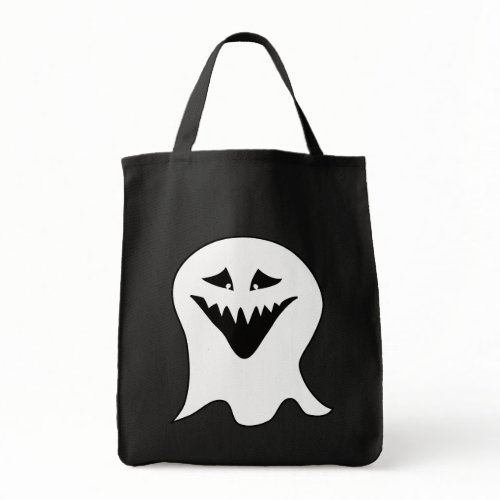 Ghoul. Black and White. Halloween. Custom bag