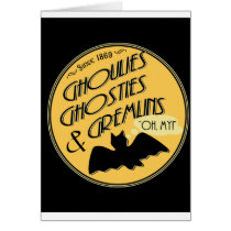 Ghoulies Ghosties and Gremlins cards